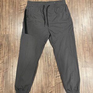 Dark Grey American Eagle Hybrid Joggers Medium